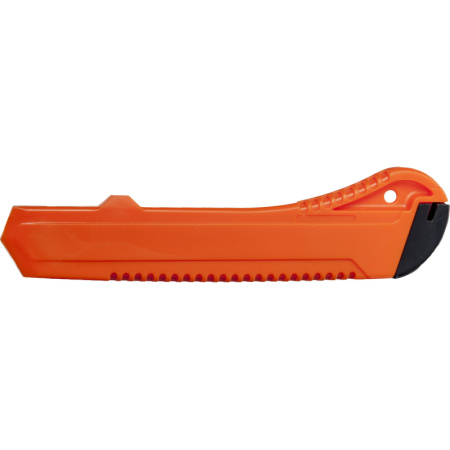 Нож канцелярский 18мм Attache с фиксатором, полибег, цв.в ассорт.