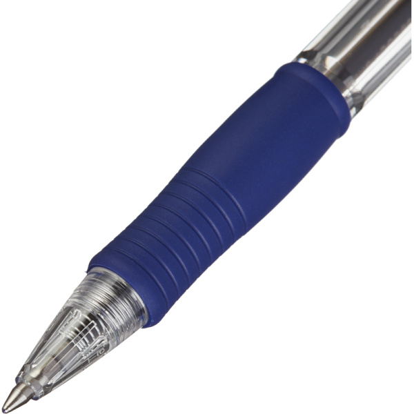 Ручка шариковая автомат. PILOT BPGP-10R-F рез.манж.син 0,22мм Япония