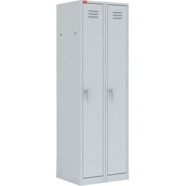 Шкаф для одежды металлический P_ШРМ22М 2 дв. 600х500х1860