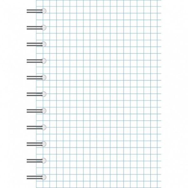 Блокнот спираль слева А6 80л.ОФ-ЛАЙН 3-80-155, в асс