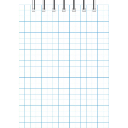 Блокнот на спирали А5 60л. пласт. ОФ-ЛАЙН 3-60-153 кл.