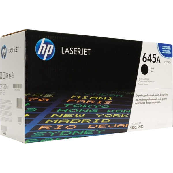 Картридж лазерный HP 645A C9730A чер. для CLJ 5500/5550