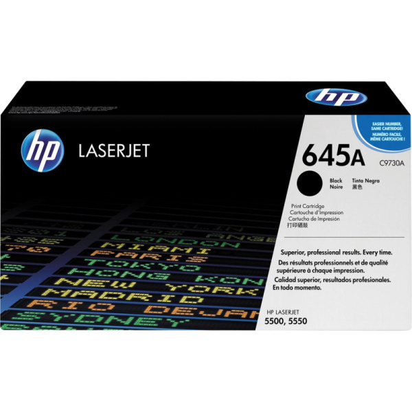 Картридж лазерный HP 645A C9730A чер. для CLJ 5500/5550