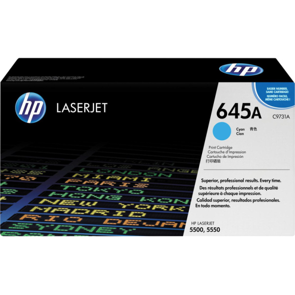 Картридж лазерный HP 645A C9731A гол. для CLJ 5500/5550