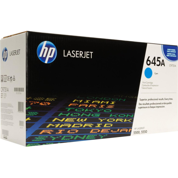 Картридж лазерный HP 645A C9731A гол. для CLJ 5500/5550