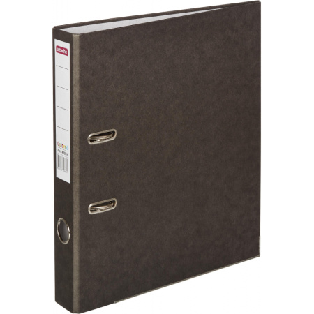 Папка-регистратор ATTACHE Colored 12741/20456, 50мм, черный,бум/бум