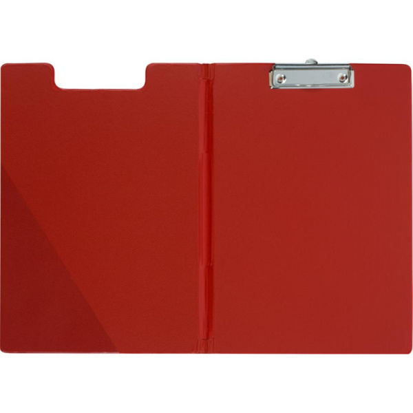 Папка-планшет  A4 красный с верх.створкой Россия