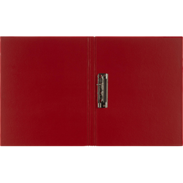 Папка с зажимом красная Дания-Россия