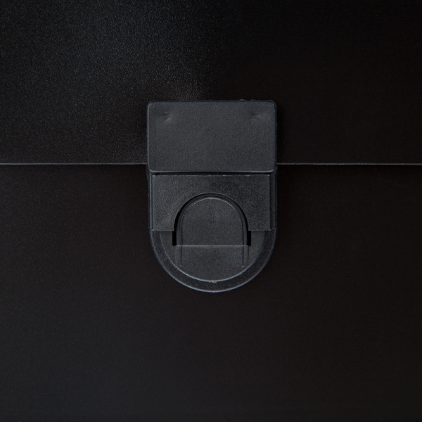 Портфель-картотека пластик ATTACHE черн.BF12/7 12 отд. Росси