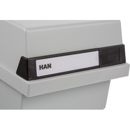 Картотека для карточек А6 на 1300шт HAN закрытая '956/11