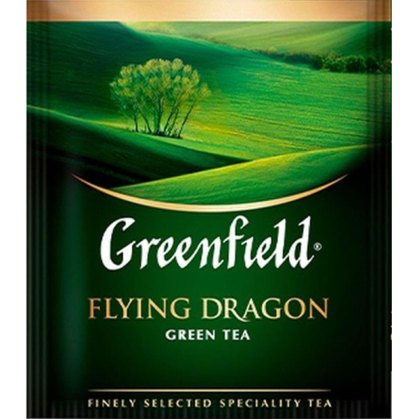 Чай Greenfield Flying Dragon зеленый фольгир.25пак/уп 0358-10
