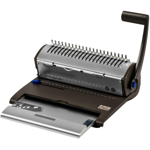Брошюровщик ProfiOffice Bindstream M08+, А4, 8л./220л., пл.пруж.