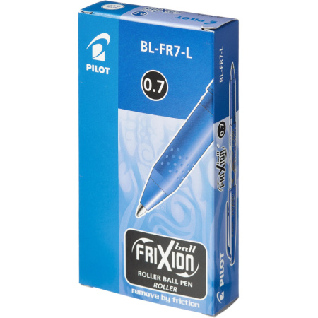 Ручка гелевая PILOT BL-FR7 Frixion резин.манжет синий 0,35мм Япония