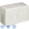Салфетки BIG PACK 1сл.24х24 белые 600шт./уп.