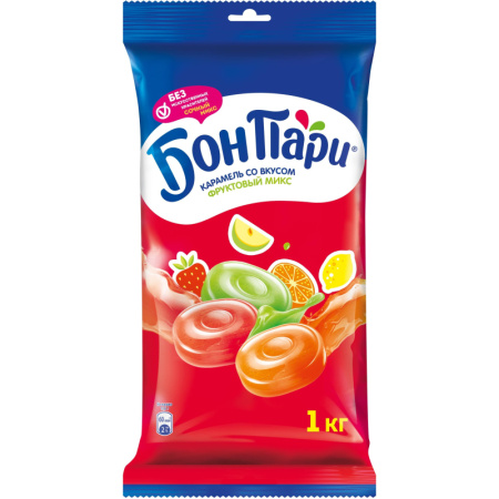 Карамель Бон Пари ассорти (1 кг)