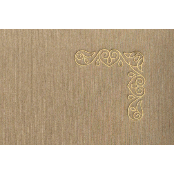 Папка адресная ПОЗДРАВЛЯЕМ, танго, золото, А4