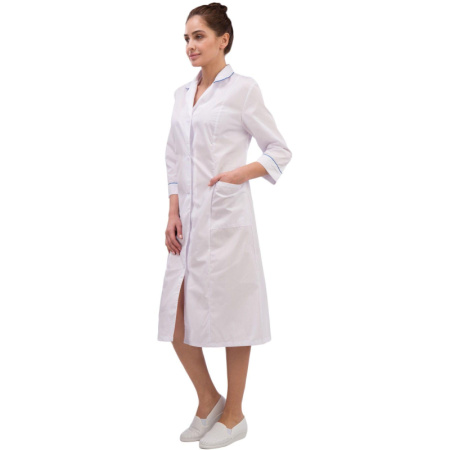 Халат для медицинского персонала м02-ХЛ женский (р.52-54) 158-164
