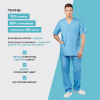 Костюм хирурга универс./м05-КБР,цв.глб. (р.44-46) р.170-176