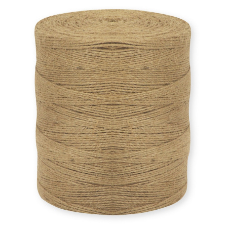 Шнур банковский джутовый, полиров., ~1,5 кг, диам 1,5 мм