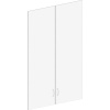 Двери PT Арго стекло А-стл310 комплект прозрачные