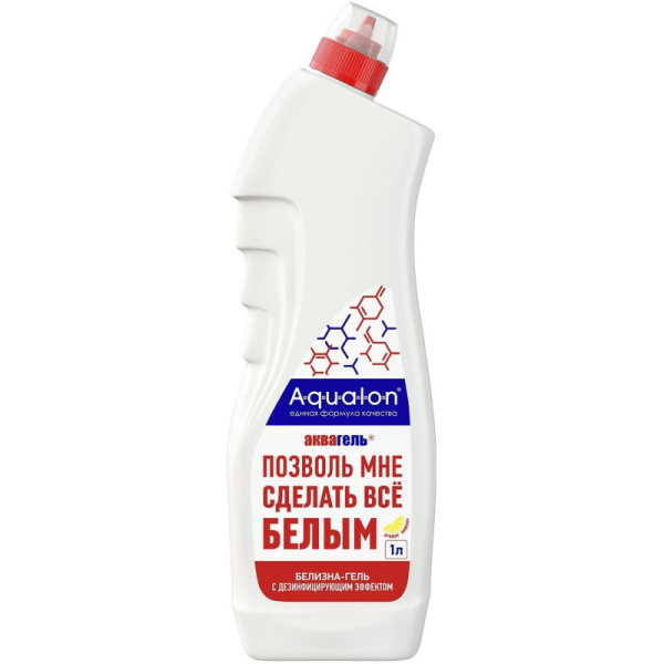 Отбеливатель БЕЛИЗНА гель-концентрат 1л Аквалон