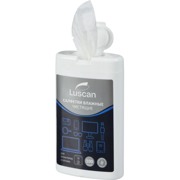 Салфетки д/экранов, малая туба, 100 шт, 90х115