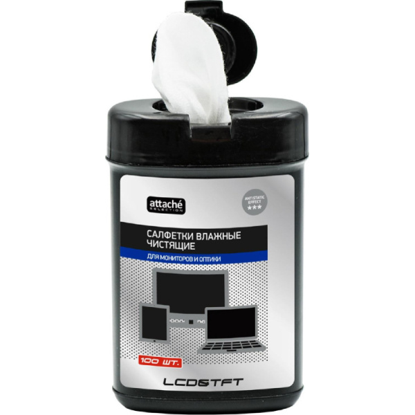 Салфетки д/экранов, малая туба, 100 шт, 90х115
