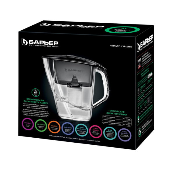 Фильтр -кувшин Барьер Grand Neo (4.2 / 2.3л) ультрамарин, B011P00