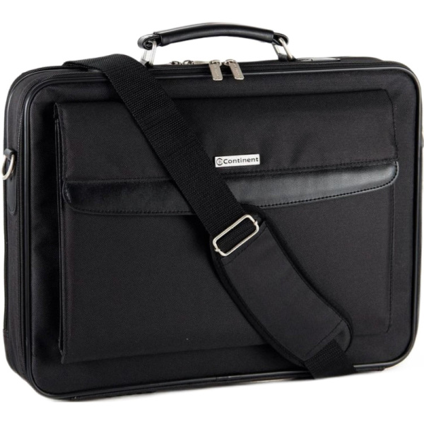 Сумка для ноутбука 15.6, Continent, черная, CC-115