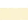 Разделитель листов разделительные полоски Комус, желтые, 100 шт./уп.