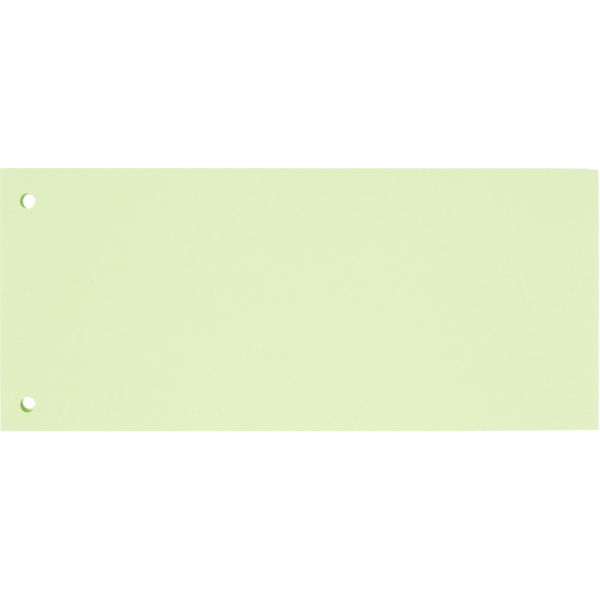 Разделитель листов разделительные полоски Комус, зеленые, 100 шт./уп.