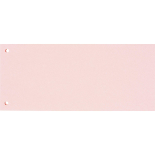 Разделитель листов разделительные полоски Комус, розовые, 100 шт./уп.