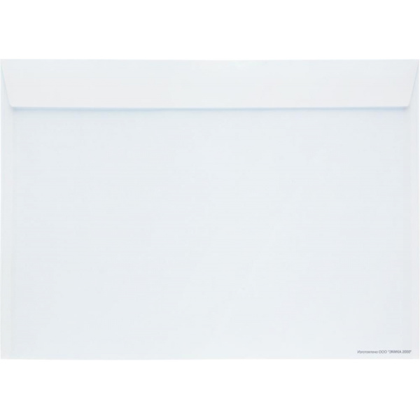 Конверт белый С4 стрип 229х324 90г КОМУС 250шт/ уп
