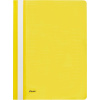 Скоросшиватель пластиковый Комус А4 желтый 1810