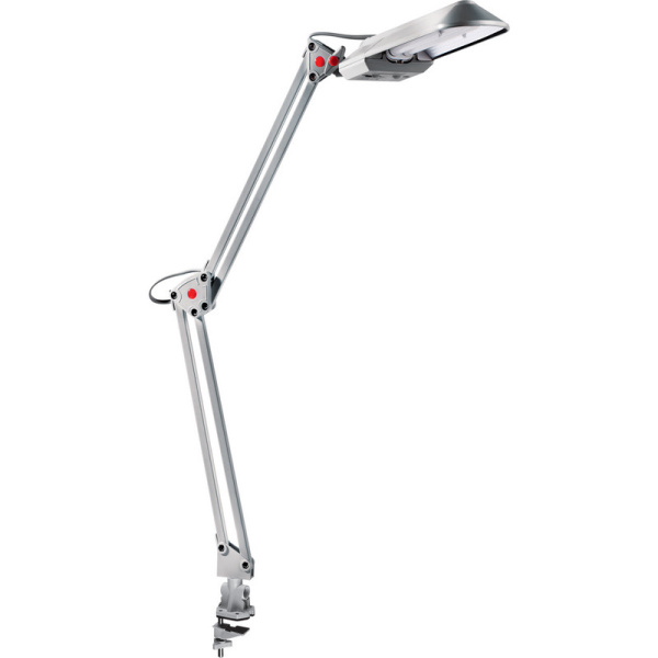 Светильник Camelion KD-017C на струбцине 2G7 сереб