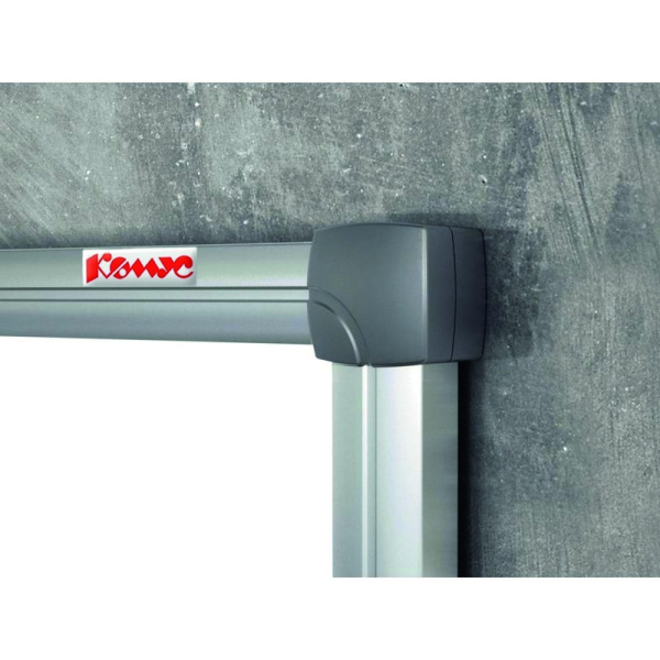 Доска магнитно-маркерная 100х180 эмаль Комус Premium алюмин. рама Россия