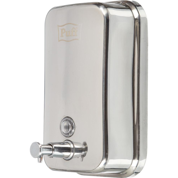 Дозатор для жидкого мыла 1л, стальной корпус