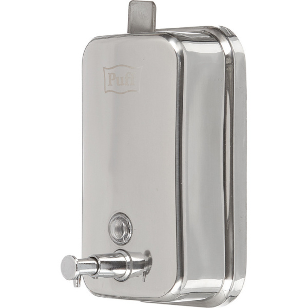 Дозатор для жидкого мыла 1л, стальной корпус