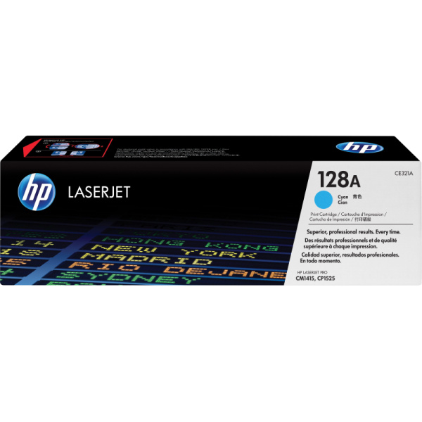 Картридж лазерный HP 128A CE321A гол. для CLJ CP1525/CM1415