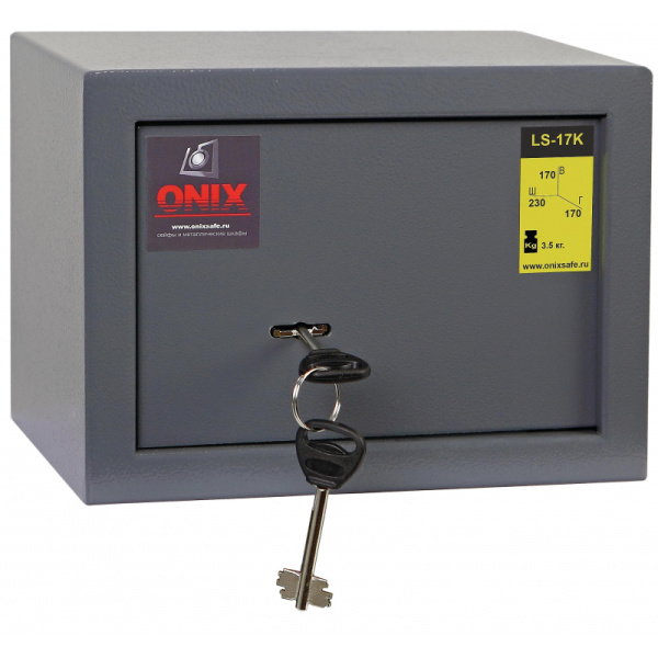 Сейф ONIX LS-17K, мебельный, ключ.замок
