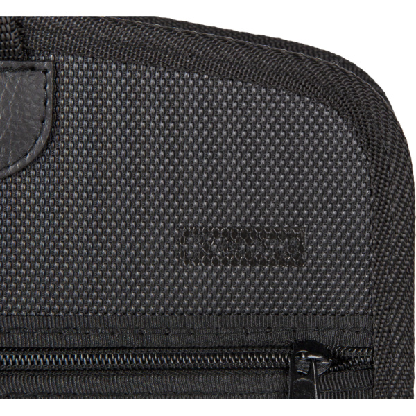 Папка-портфель на 5 отдел.черный, Комус