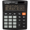 Калькулятор настольный КОМПАКТНЫЙ Citizen бух. SDC-810NR 10раз. дв.пит черн