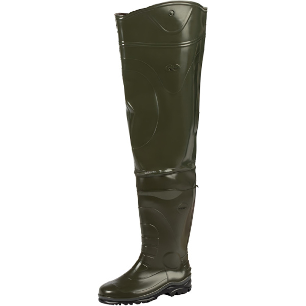 Сапоги мужские проходческие цв.оливковый мод. 162 (р.42) (270) рыбацкие