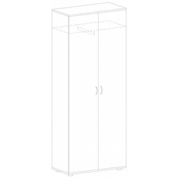 Гардероб MS_Агат АО-19 ольха