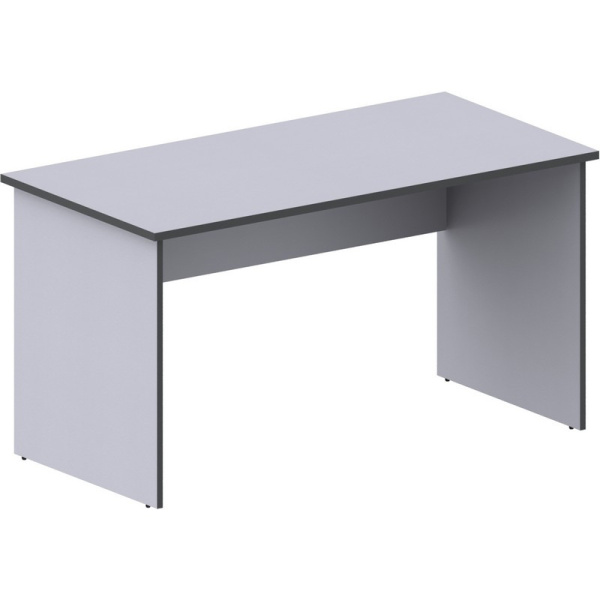 Стол MS_Агат прямой АСС-3 серый
