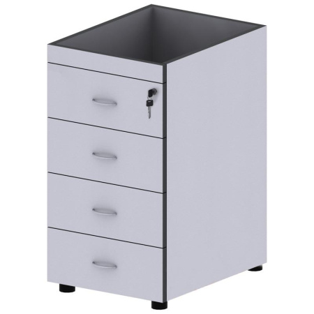 Тумба MS_Агат приставная АСС-22 серый