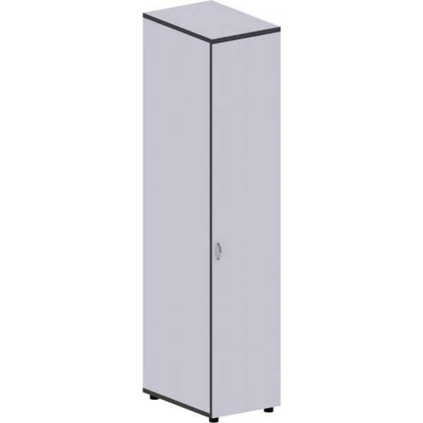 Гардероб MS_Агат узкий АСС-59 серый