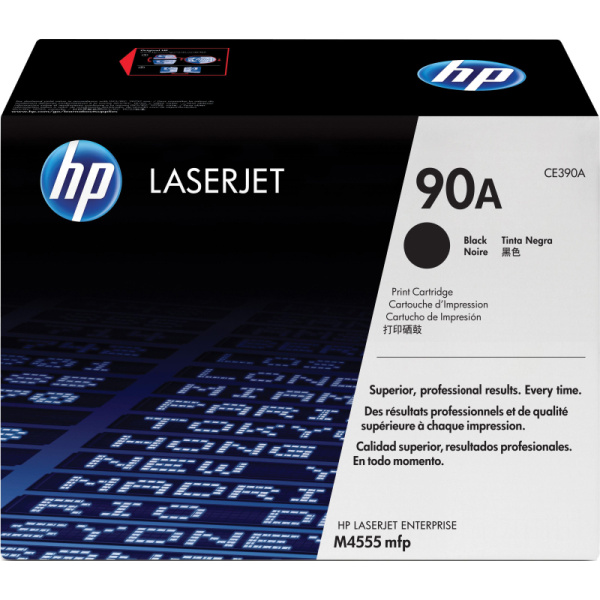 Картридж лазерный HP 90A CE390A чер. для LJ M4555