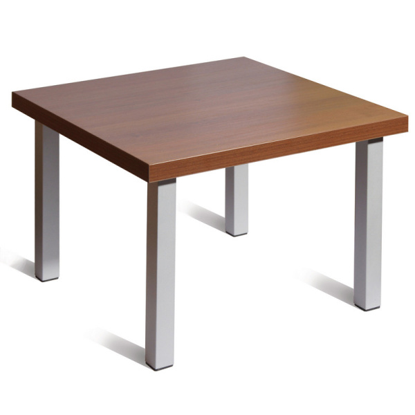 Стол журнальный KD_Триада орех/алюминий