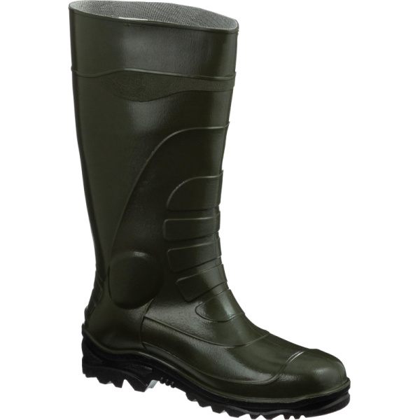 Сапоги мужские цв.оливковый мод. 173 (р.43) (277) с мет. подноском